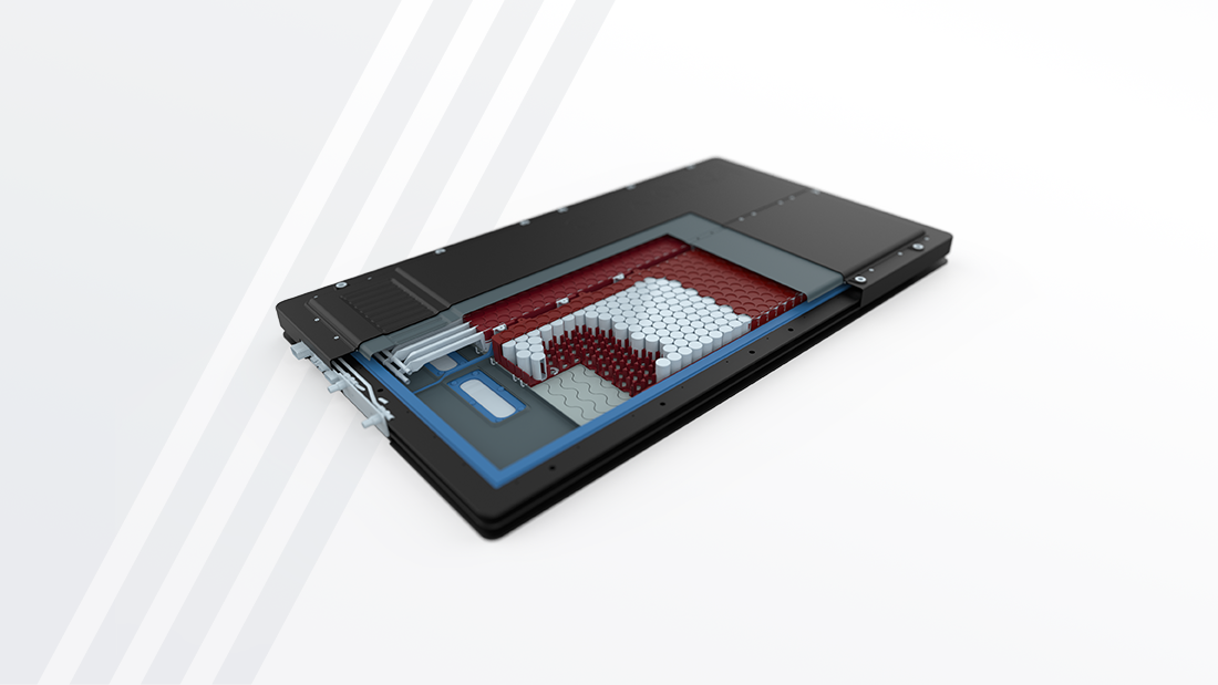  Header High-voltage battery housing