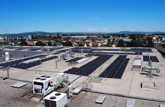 Photovoltaikanlage POLYTEC Standort Hörsching